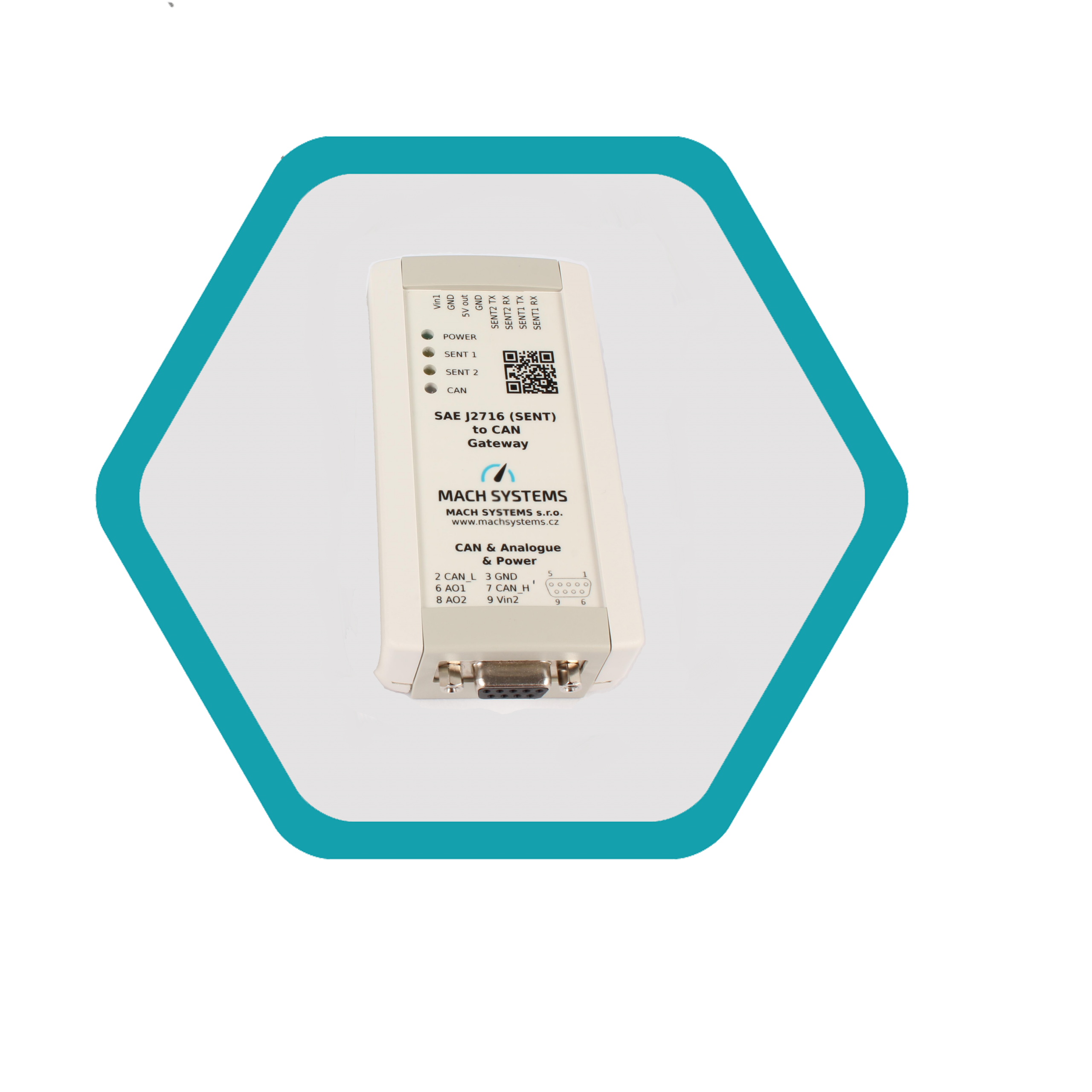 SENT-RS232-CAN-Gateway