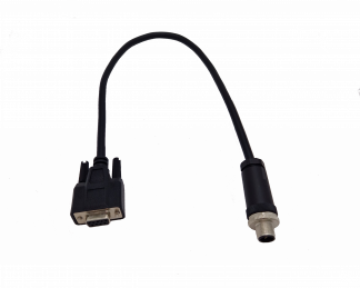 M12 Male to D9 Female Shielded Converter Cable